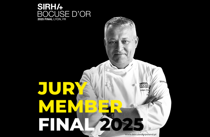 Polak w jury finału Bocuse d'Or 2025 w Lyonie!