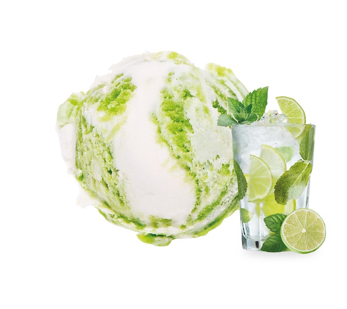 Mojito - sorbet cytrynowy z nutą mięty od Koral