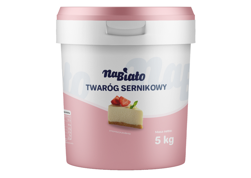 Twaróg sernikowy naBiało - czysty skład, najlepszy wybór!