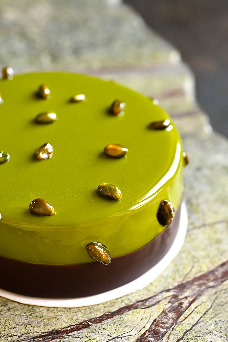 Matcha Mousse Cake